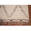 Tapis marocain en laine ivoire All-Over Trellis 8 x 11