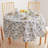 Round Cotton Twill Tablecloth