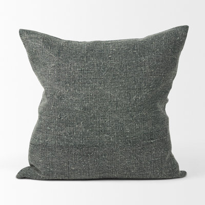 Housse de coussin carré en lin Jack