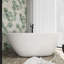 Baignoire de trempage autoportante en acrylique 59 po. X 30 po. Blanche