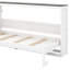 Lit escamotable simple avec DEL-2095570599
