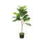 Figuier Moona, 28 feuilles en PEVA, soie soyeuse 43 po Moona-132797828