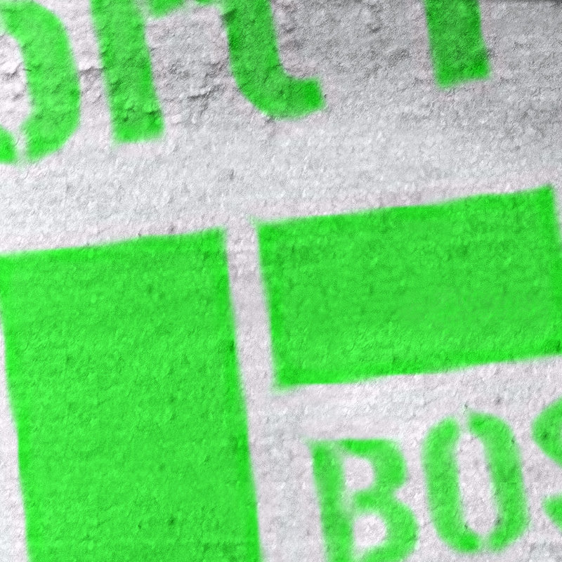 Bath Towel, Green, Poly/Cotton, Boston