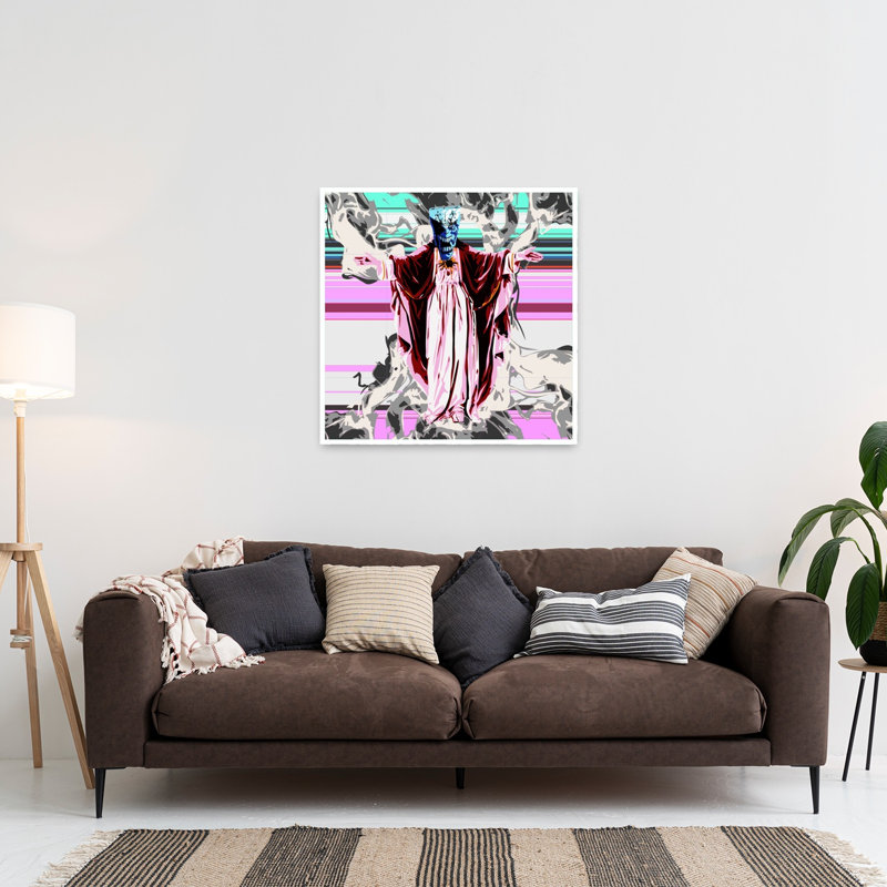 Reproduction d'art mural gothique, H 36 po x l 36 po