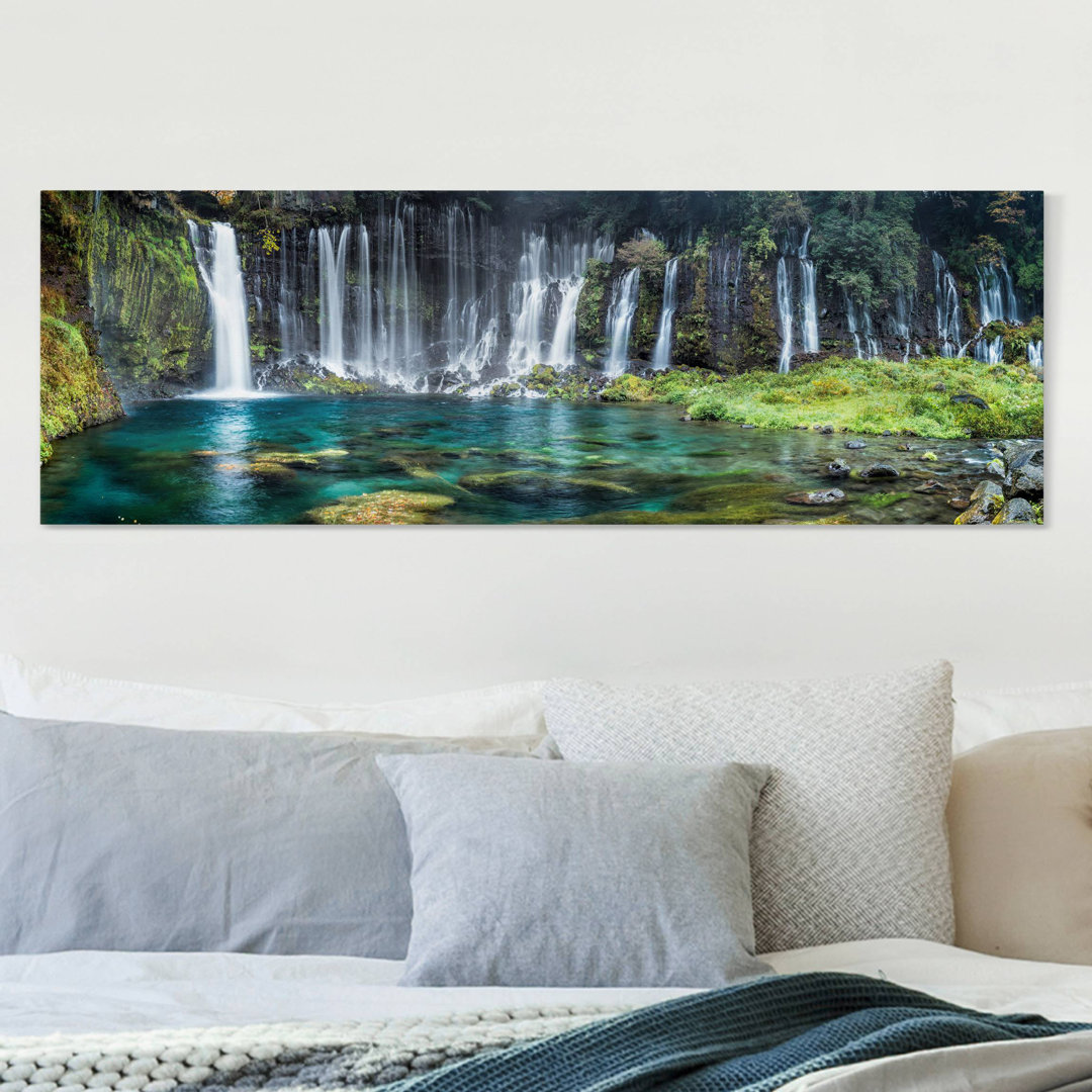 Leinwandbild Shiraito Wasserfall