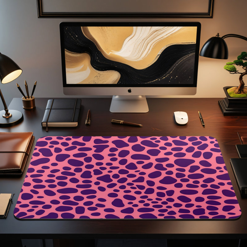 Polyester Desk Pad, 14.4x12.1
