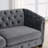 Hafid 76.89'' Velvet Sofa-120836624-68613722