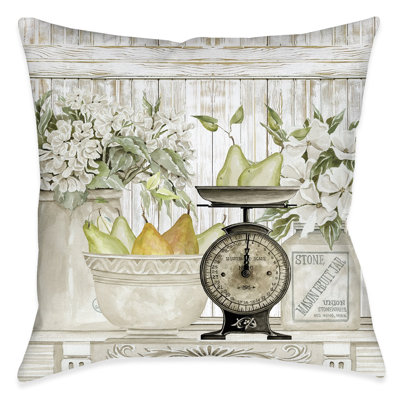 Coussin décoratif d'intérieur French Pear