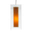 Luminaire rectangulaire simple 1 lumières