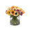 Artificial Flowers And Plants Anemone Arrangement in Vase