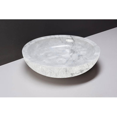 Forzalaqua Granite Handmade Circular Bathroom Sink