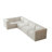 Karr 5-Seater L-Shape Boneless Compression Modular Sofa-422299383