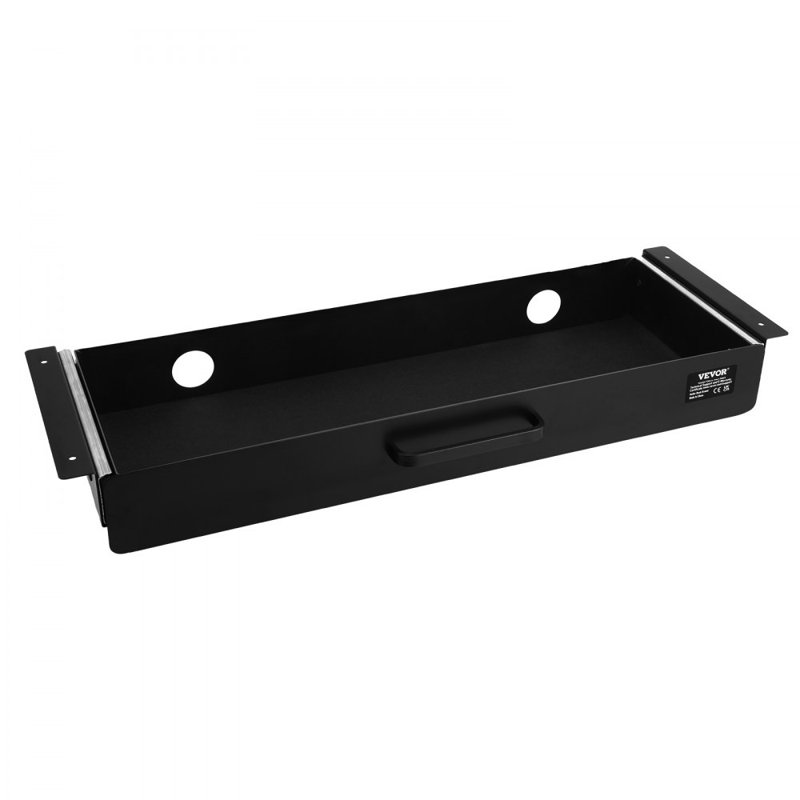 Tiroir coulissant pour bureau à domicile, H 3 po x l 25 po x P 9,13 po