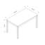 Ferro Beech Dining Table-105634039