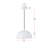 Rancourt 1-Light Dimmable Single Dome Pendant-247789139-235335820