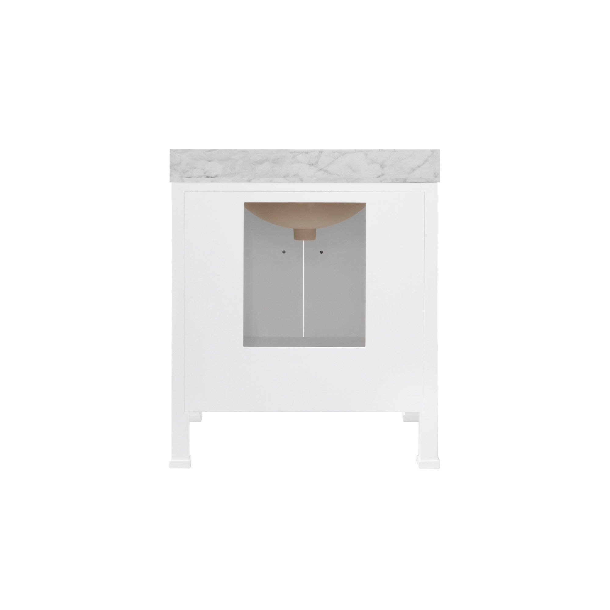 Kealey 30.5'' Single Bathroom Vanity, Matte White