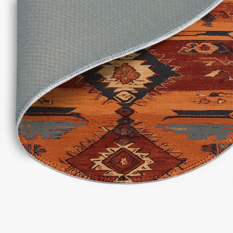 Turkish Brown Indoor and Outdoor Area Rug, Rectangle 8' x 10'