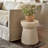 Kaiden Lightweight Concrete Side Table-1630273515