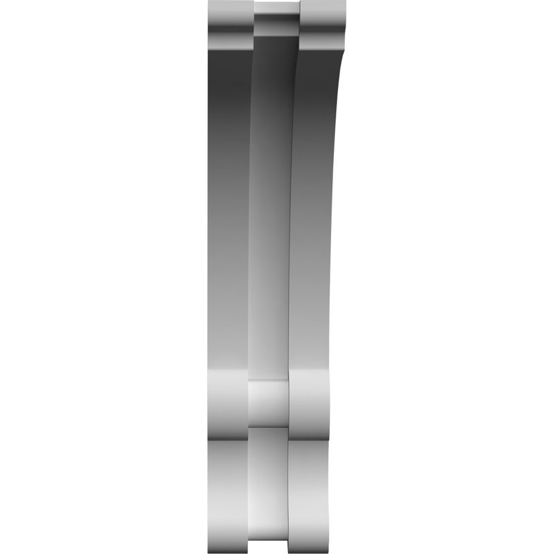 1 corbeau en PVC de qualité architecturale Legacy l l 7/8 po x P 5 po x H 8 po, H 8 po x P 5 po x l 1,875 po