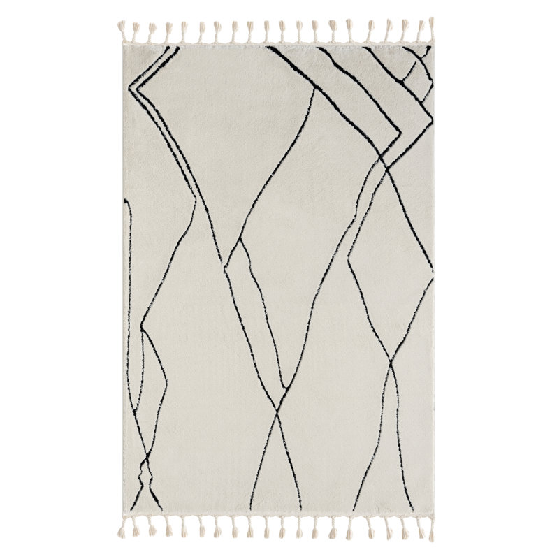 Magic Tapis white Rug, Rectangle 140 x 200cm
