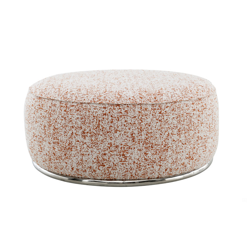 Pattern Fabric Ottoman