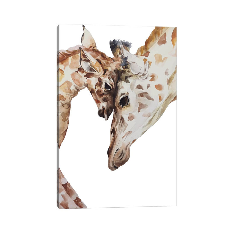 Giraffe by Kira Balan - Wrapped Canvas Gallery-Wrapped Canvas Giclée, 30.48cm H x 20.32cm W x 1.905cm D