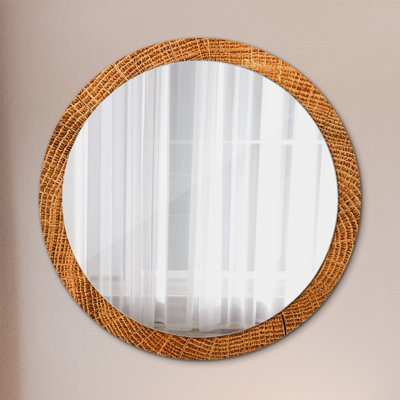 Huldar Glass Flat Wall Mirror
