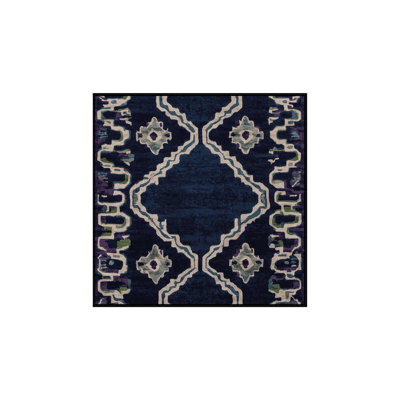 Machine Washable Gray Area Rug