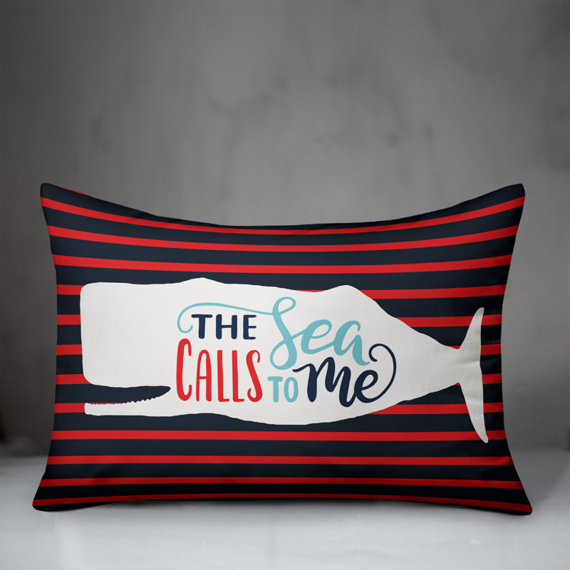  Coussin lombaire The Sea Calls to Me, Pas de bourre