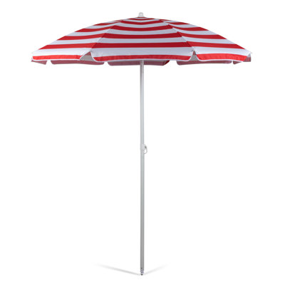 Chaise de plage avec parasol Edwin