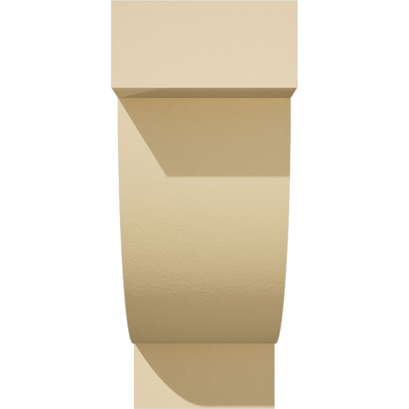 Alpine Signature Urethane Rafter Tail, Primed Tan, 10" H x 16" W x 4" D