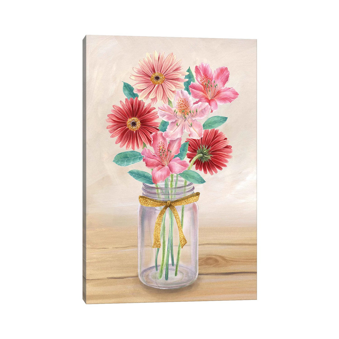 Leinwandbild Floral Jar II von Kelsey Wilson