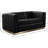Tyneside 62.5'' Velvet Loveseat-90571554