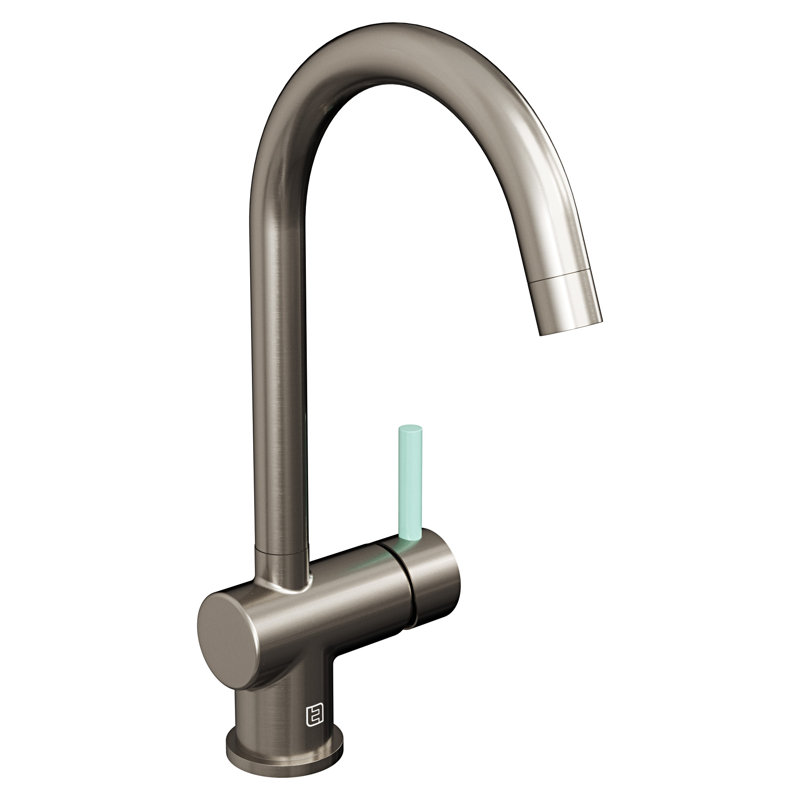 Belfry Kitchen Astoria Kitchen Faucet, Chrome/Pepper Mint