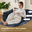 Canapé modulaire avec 3 repose-pieds Belandina-462225145