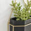 Ensemble de pots à fleurs muraux en métal 3 pièces Myla-597868524