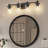4-Light Vanity Lightswith Clear Glass Shade