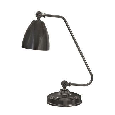 Lampe de bureau en métal Jaina