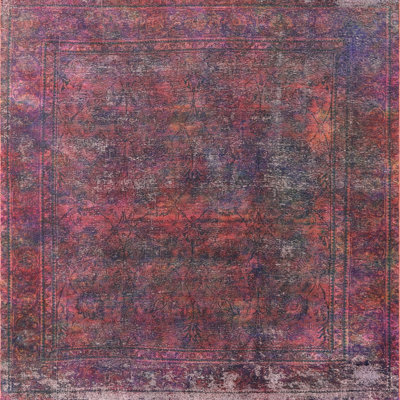 Tapis oriental rouge Roncy