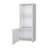 Stylish White Wall Mounted Cabinet With Mirror - Enhances Room Reflection Modern Storage For Adds Contemporary Flair-899080983