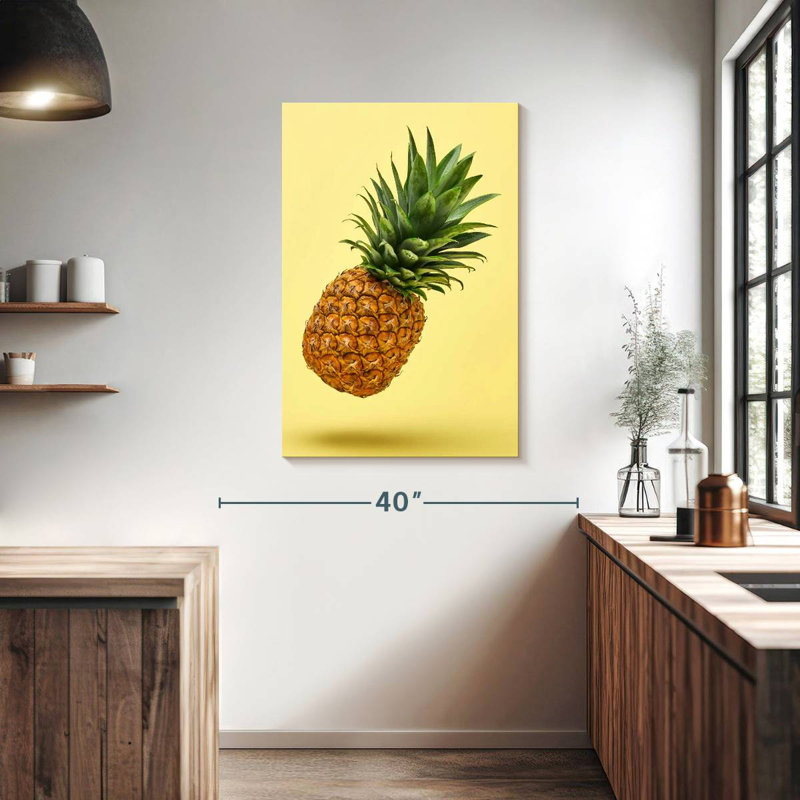 Yarlin Levitating Pineapple, 39" H x 26" W