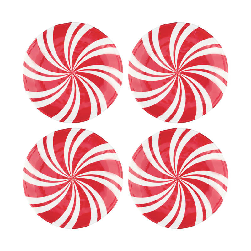 Peppermint, 6" Melamine Plate S12