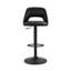 Swivel Upholstered Bar Stool-1537500504