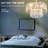 20 inch Modern Ceiling Fan with Lights,Gold Flush Mounted Ceiling Light Fixture with Glass Shade Remote Control for Bedroom Living Room,4*E26 Bulb excl.-2079332760