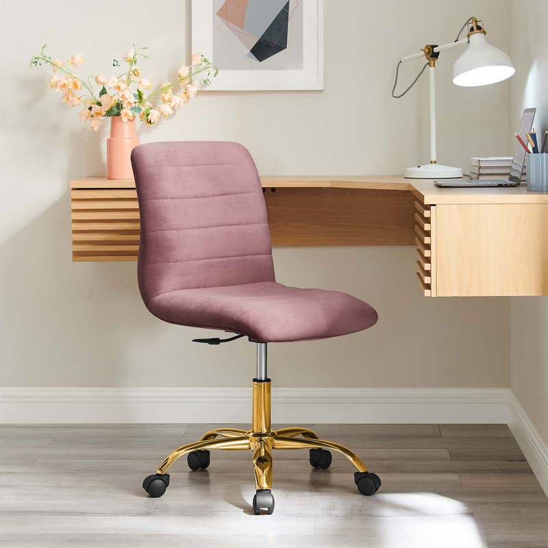 Chaise de bureau Ripple Performance, Vieux rose
