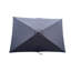 Parasol de patio imperméable avec manivelle et bouton-poussoir inclinable sans rabat pour jardin, cour, piscine, marché-114653777