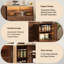 115 cm W Kitchen Island-758993979