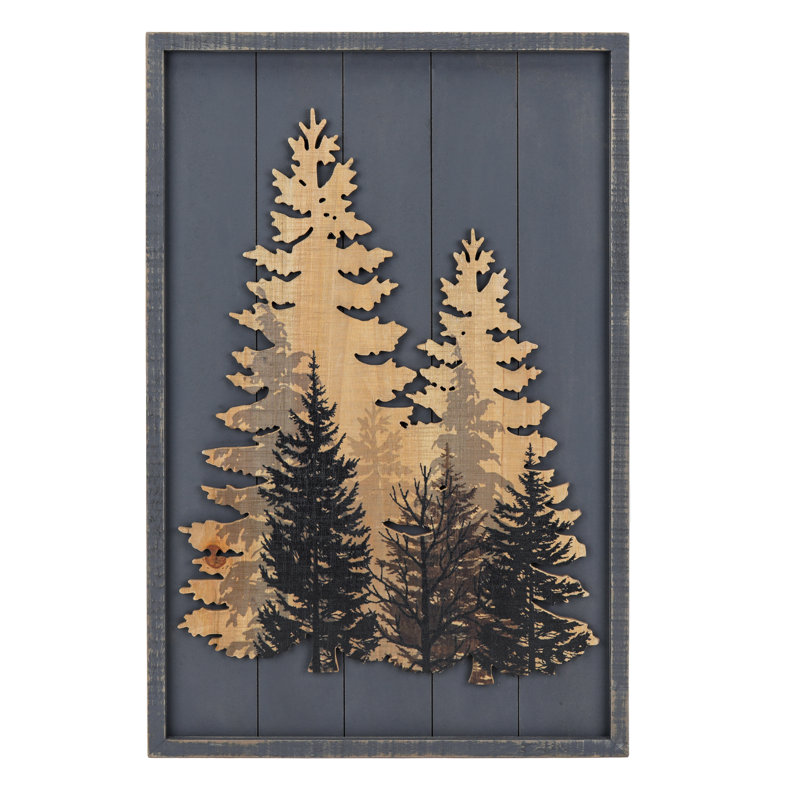 Décoration murale, H 23,9 po x l 15,9 po x P 0,9 po