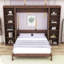 Lit escamotable en bois avec rangement spacieux-28300291