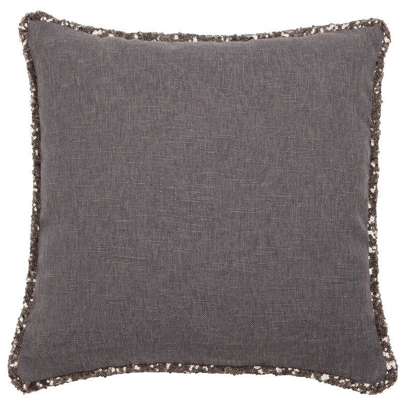 Coussin Oletta, Gris
